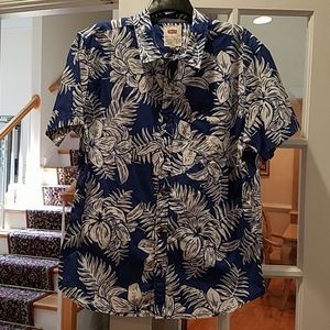 Hawaiian shirt by Levi's, L, slightly fitted